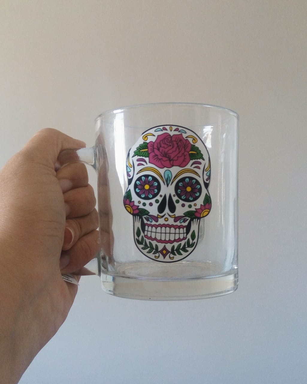 Caneca Rosa Caveira I